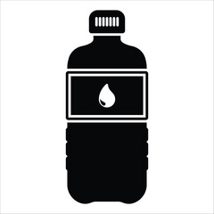 water bottle icon vector design template