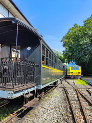 Obraz premium antiguo tren