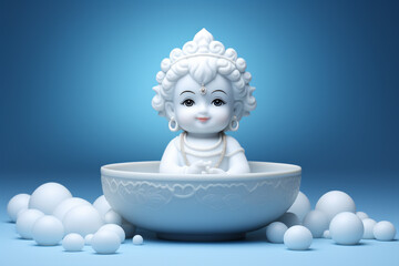Krishna Janmashtami. one of the main festivals in Hinduism that celebrates birth of Krishna. falls on the 8th day of the waning moon of the lunar month of Shravan, during the Rohini Nakshatra period.