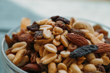 nuts and dried fruits
