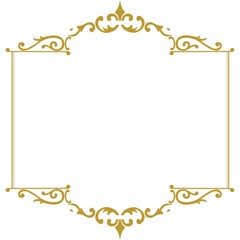 Creative border and frame design white background