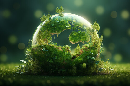 World ozone day. save the planet. the need to preserve the ozone layer, which filters sunlight and prevents the harmful effects of ultraviolet radiation on the Earth's surface