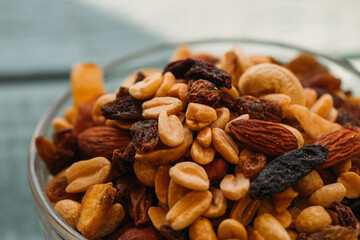 dried fruit and nuts