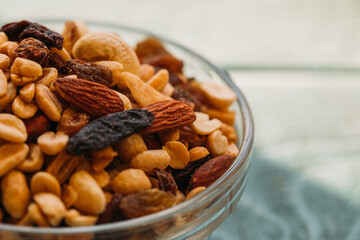 almonds in a bowl