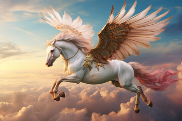 Flying Horse Pegasus - Mythical Creature