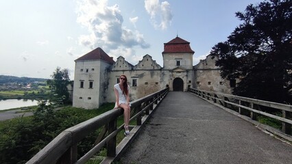 ukrainian, country, castle, upper, historical, lubart's, lutsk, stunning, building, beautiful, view, trip, defensive, sight, landmark, ruin, tower, sky, sightseeing, town, old, european, heritage, his