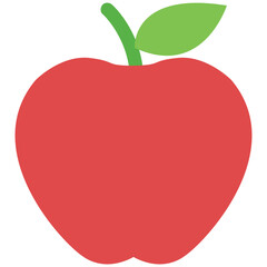 An icon of apple flat design 