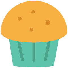 Food Flat Vector Icons 


