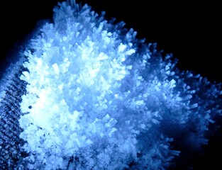 snow crystal or snow flake