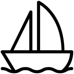 Sea Vector Line Icons 

