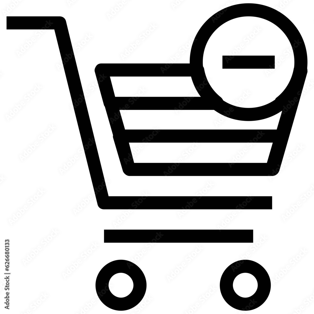 Canvas Prints digital marketing vector line icons