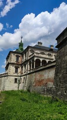 Fototapeta na wymiar Old castle nearby Lviv