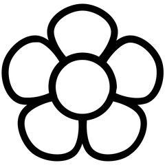Obraz premium Flowers and Floral Vector Line Icons