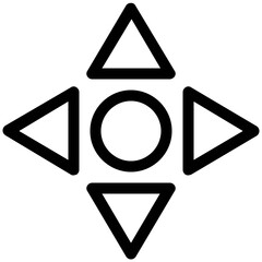 Navigation Vector Line Icons 

