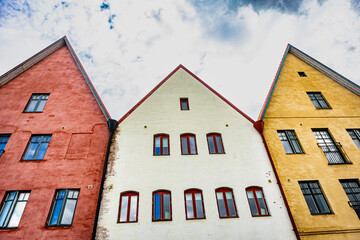 Medieval and Hansa inspired  living area Jakriborg in Hjarup, Sweden