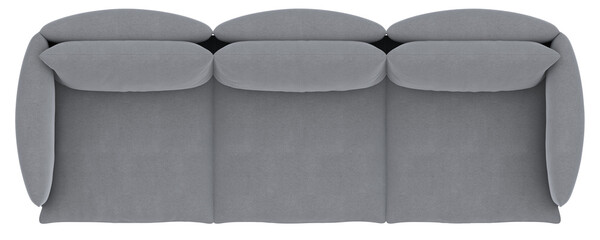 Sofa - grey (top of view of product)