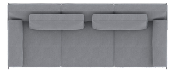 Sofa - Grey (top of view of product)