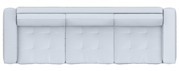 Sofa - white (top of view of product)