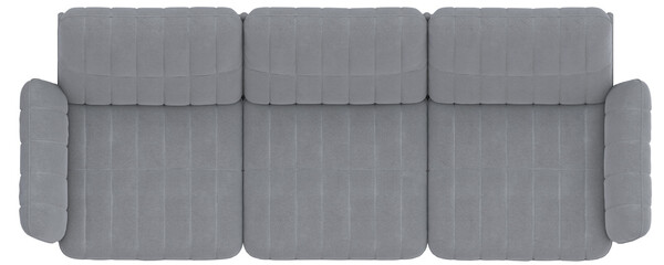 Sofa - Gray (top of view of product)