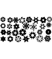 Illustration of ornaments art, decoration and design 