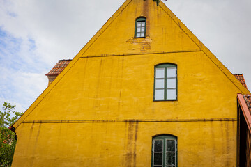 Medeltidsinspirerade området Jakriborg i Hjärup