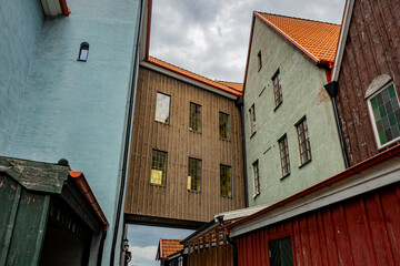 Medieval and Hansa inspired  living area Jakriborg in Hjarup, Sweden