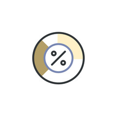 Visualizing Analytics Charts for Data Percentage Analysis