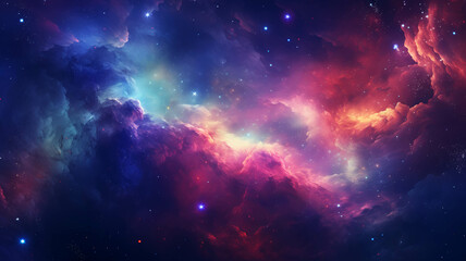Fototapeta premium wallpaper deep space
