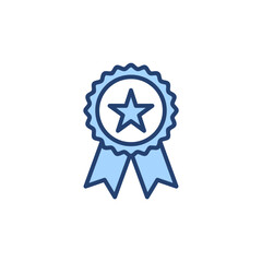 Badge icon vector. Awards icon vector. Achieve sign and symbols