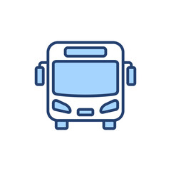 Bus icon vector. bus sign and symbol