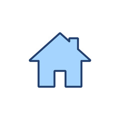 House icon vector. Home sign and symbol