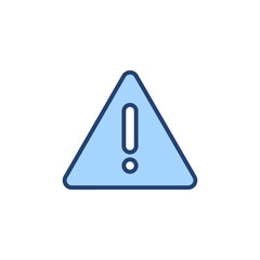 Exclamation danger icon vector. attention sign and symbol. attention sign