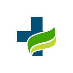 Medical care, treatment service, medicine, diagnostic centre and healthcare logo design.