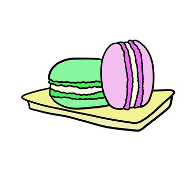 macaron sweet cute