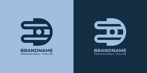 Letter D Plug Logo is suitable for any business related to letter D Plug funds