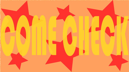 Come check it out - Announcement of promotions