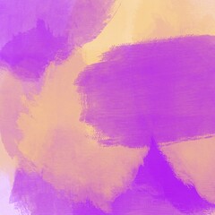 Purple Cream Gouache Abstract Background