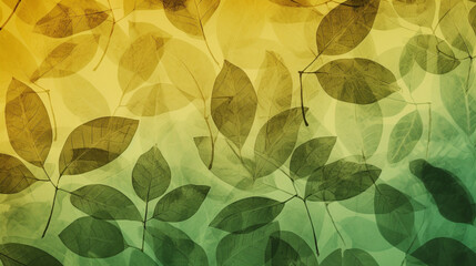 Leaf pattern print vector background