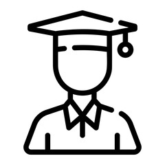 student Line Icon