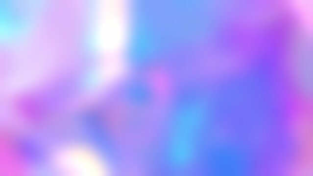 Blurry holographic rainbow iridescent pastel magenta purple pink blue teal colors gradient abstract background