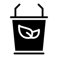 podium glyph icon