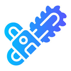 chainsaw gradient icon