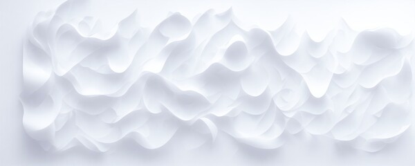 a white wall with a wavy pattern on it