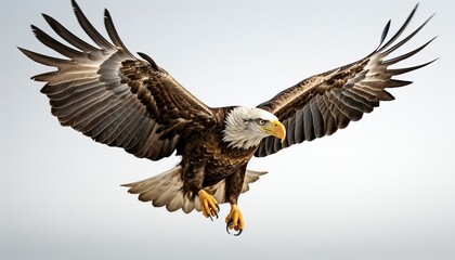 bald eagle in flight