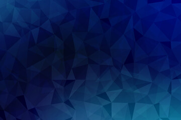 グラデーションが綺麗なポリゴンの背景イラスト