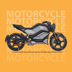COOL MOTORCYCLE VECTOR WITH CONCEPT 19