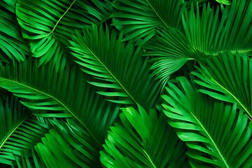 green leaf background generated by AI tool