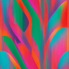 Abstract seamless  vintage tribal fabric colorful pattern background generative ai illustration art