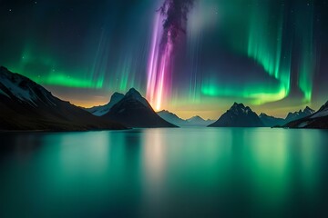northern lights in sky
