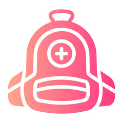 Obraz premium first aid kit Gradient icon